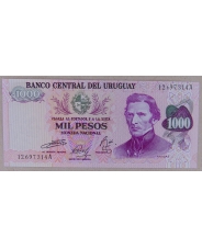 Уругвай 1000 песо 1974 UNC арт. 1885